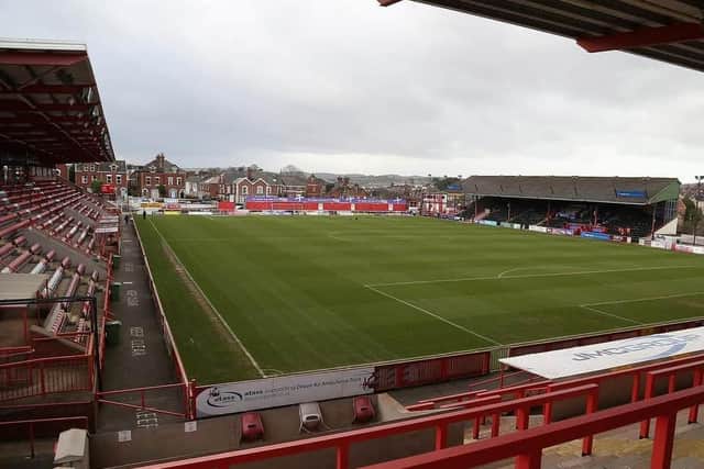 St James Park, home of Exeter City. Picture: Getty