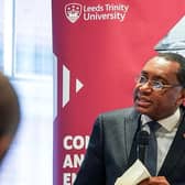 Professor Charles Egbu, vice-chancellor at Leeds Trinity University.