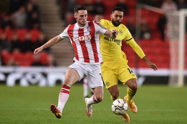 The Northern Ireland international midfielder could be available due to Stoke's acquisition of Lewis Baker this winter. Picture: Nathan Stirk/Getty Images