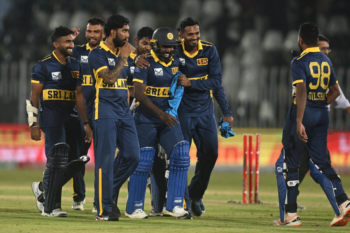Harry Brook’s history-making innings in vain as Sri Lanka pull off famous win