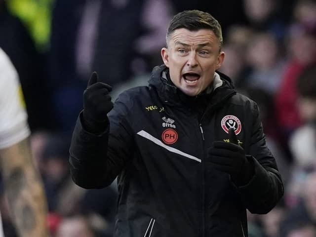 DIFFICULTIES: But Paul Heckingbottom argues Sheffield United's transfer embargo is little different to many of the obstacles he is regularly faced with