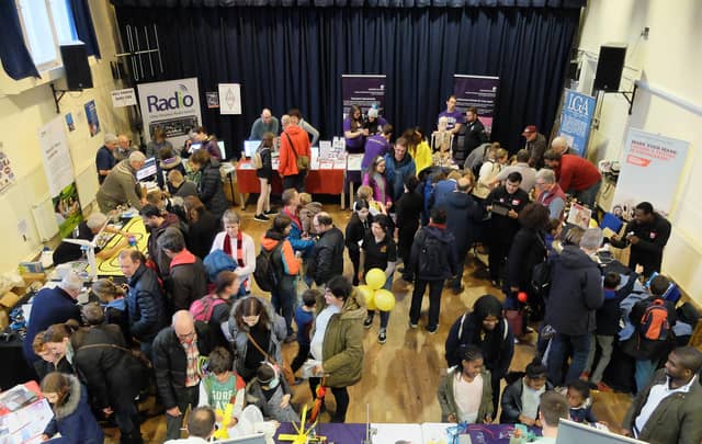 An Otley Science Festival fair.