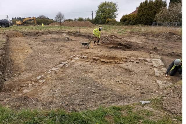 : Remains of Roman villa and kilns found during archaeological dig in Wakefield village