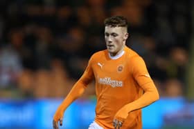 Blackpool's Sonny Carey is among the favourites to join Bradford City in the summer transfer window. Image: Pete Norton/Getty Images