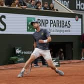 TOUGH NIGHT: Andy Murray shows his frustration during his first round match against Switzerland's Stan Wawrinka at the French Open. Picture: AP/Thibault Camus