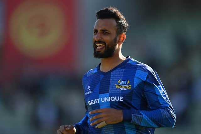 Yorkshire captain Shan Masood. Photo by Gareth Copley/Getty Images.