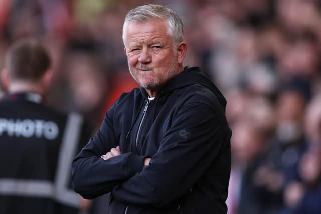 REBUILDING WORK. Sheffield United manager Chris Wilder (Image: Jake Youle / Sportimage)