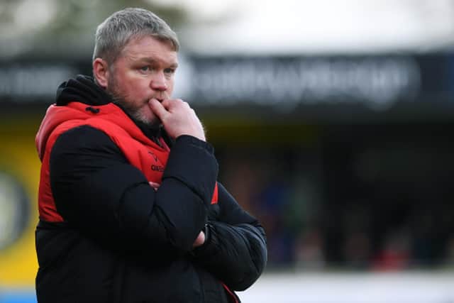 CHOICES: Doncaster Rovers manager Grant McCann