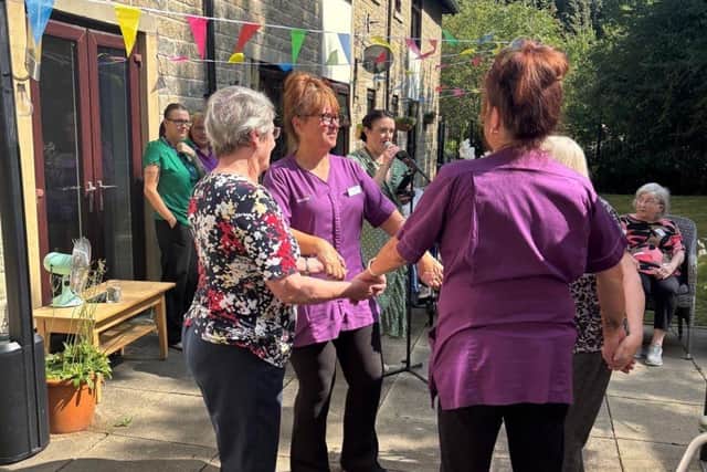 Tolson Grange care home in Huddersfield hosted a celebration to mark its achievement of gaining Veteran Friendly Framework (VFF) status