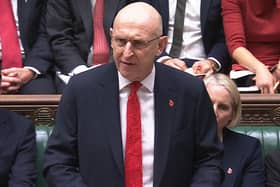 Chancellor John Healey delivering his Budget in the House of Commons. PIC: House of Commons/UK Parliament/PA Wire