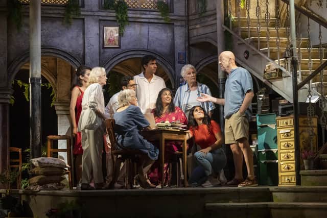 The cast of The Best Exotic Marigold Hotel. Photo: Johan Persson
