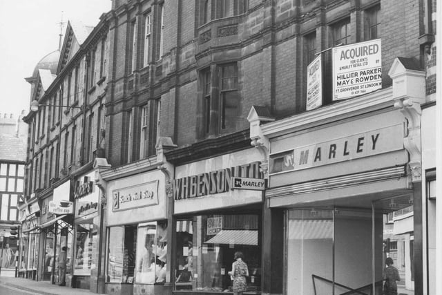 Do you remember these shops?
Leeming Street looks very different today.