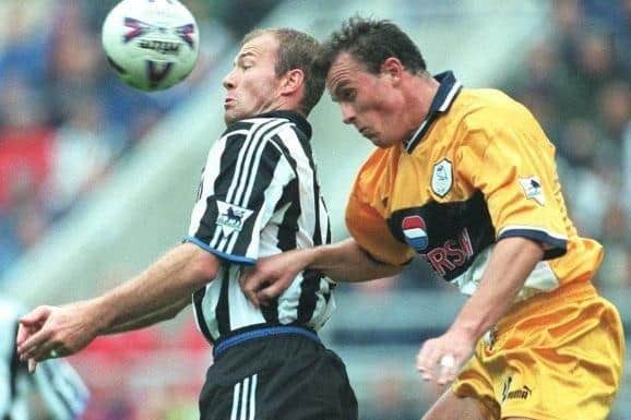 CHANGED: The game is played in a different way even to they time when Jon Newsome played against the likes of Alan Shearer