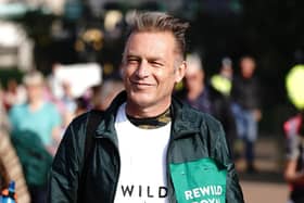 BBC TV presenter and activist Chris Packham was reported as being one of the personalities urging schools to increase the uptake of veggie meals. PIC: PA