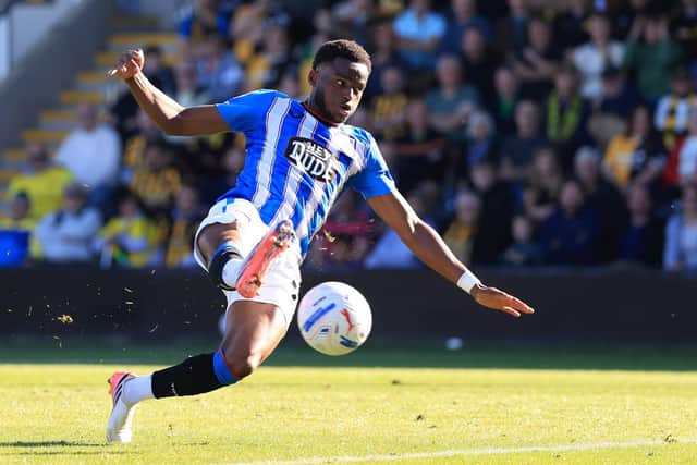 Mumba joined Huddersfield Town from Plymouth Argyle in January.
