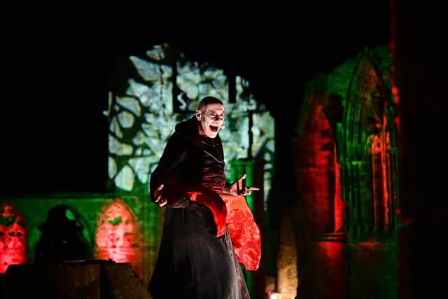 Dracula arrives.