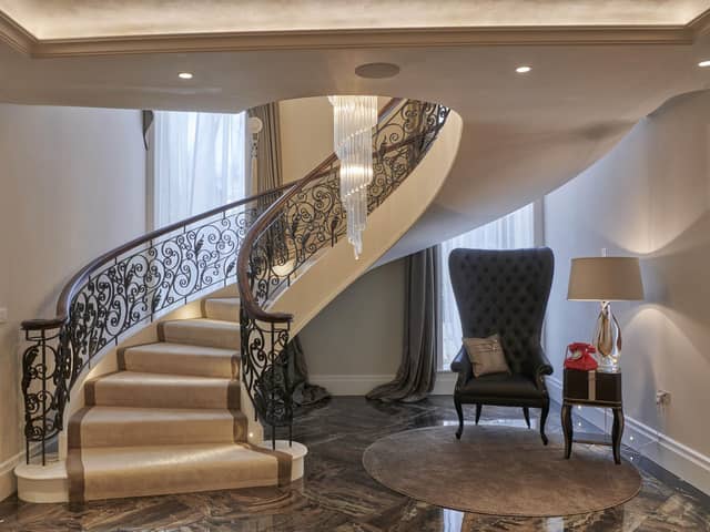 Curved staircases that make a statement – some of these are works of art