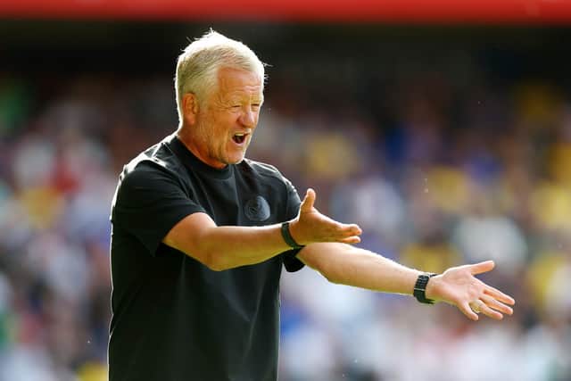 NO PANIC: Sheffield United manager Chris Wilder (Image: Simon Bellis / Sportimage)