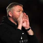 Doncaster Rovers manager Grant McCann during the recent Carabao Cup second round match against Everton at the Eco-Power Stadium. Photo: Mike Egerton/PA Wire.