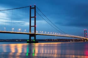 Humber bridge by night. Picture: Future Humber