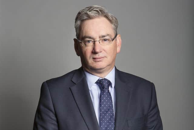 An official government portrait of Julian Knight MP, the former chair of the DCMS select committee. Photo: London Portrait Photographer-DAV.