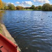 The banks around the lake at Pontefract Park have been eroding for several years.
The public is currently banned from accessing parts of the perimeter as is has become a safety hazard.