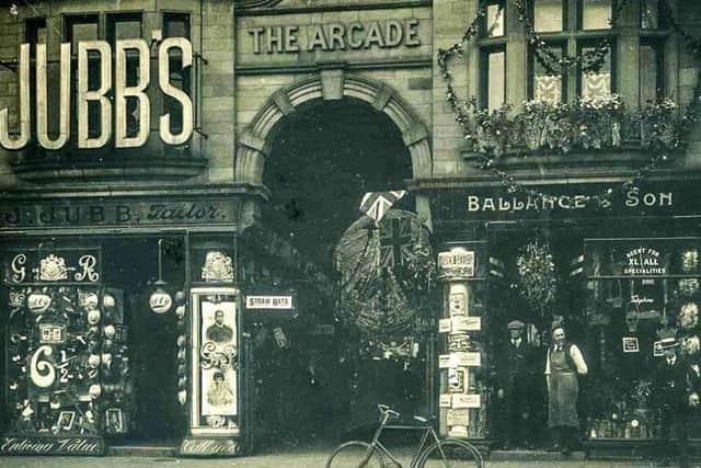 Dewsbury Arcade in its heyday.