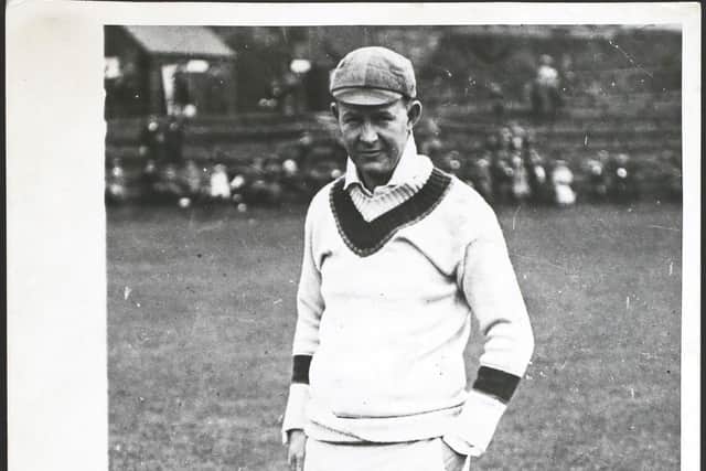 'Plum' Warner, the England captain whose side were written off ahead of the 1903-04 Ashes. Photo by Hulton Archive/Getty Images.