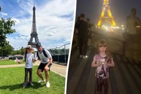 Watch the wholesome moment a Yorkshire father convinced his daughter she had turned on the lights at the Eiffel Tower