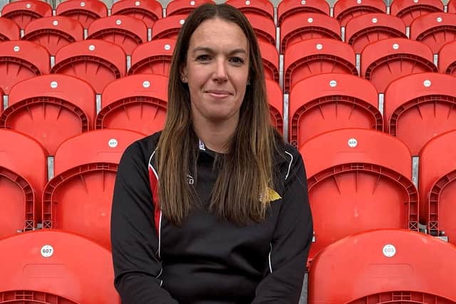 Doncaster Rovers Belles' new assistant head coach Amanda Greenslade (Picture: DRFC)