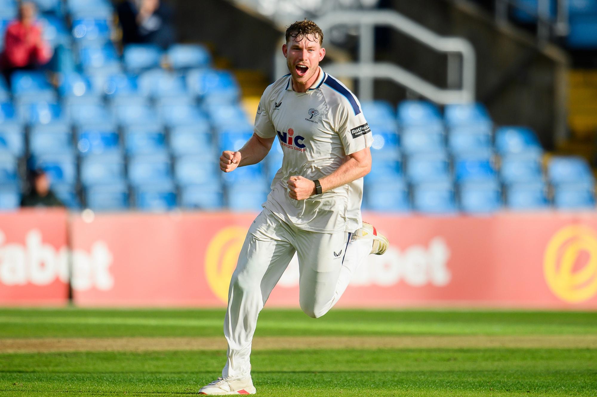 Yorkshire star Matty Revis handed opportunity to impress for England
