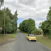 Oulston Road, Easingwold, where councillors are considering a proposal for a holiday lodge park