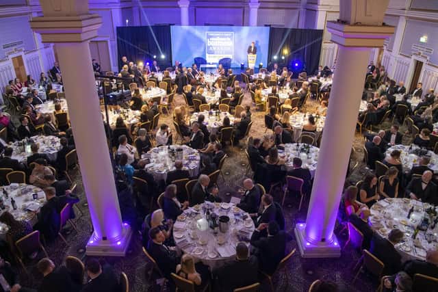 The 2021 Yorkshire Post Excellence in Business Awards were held at The Queens Hotel in Leeds - this year the event will be at Headingley Stadium. Picture Tony Johnson