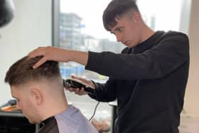 Leeds City College students offer free haircuts