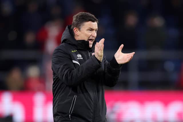 Paul Heckingbottom is back on the market after being axed by Sheffield United. Image: Nathan Stirk/Getty Images