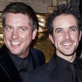 Richard McCourt and Dominic Wood of Dick and Dom. (Pic credit: Tristan Fewings / Getty Images)