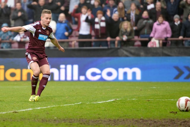 Goalscorer remaind with Hearts until 2017 when, after two loan spells with Rangers and Inverness CT, he joined Dundee United on a permanent basis. Had brief loan spell at Gillingham, a handful of games for Morton and now play for St Patrick's Athletic in Ireland.