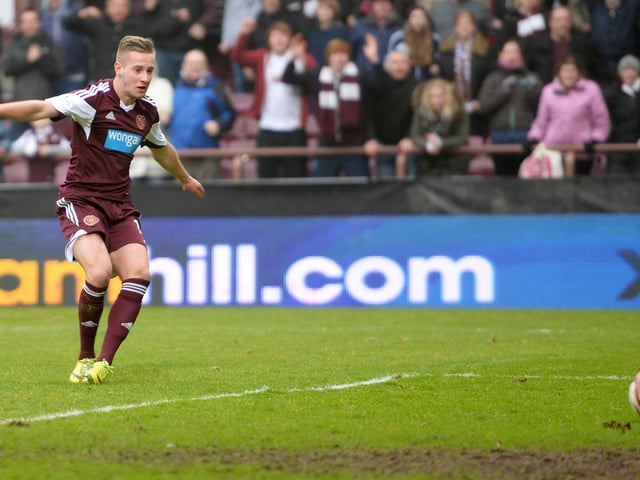 Goalscorer remaind with Hearts until 2017 when, after two loan spells with Rangers and Inverness CT, he joined Dundee United on a permanent basis. Had brief loan spell at Gillingham, a handful of games for Morton and now play for St Patrick's Athletic in Ireland.