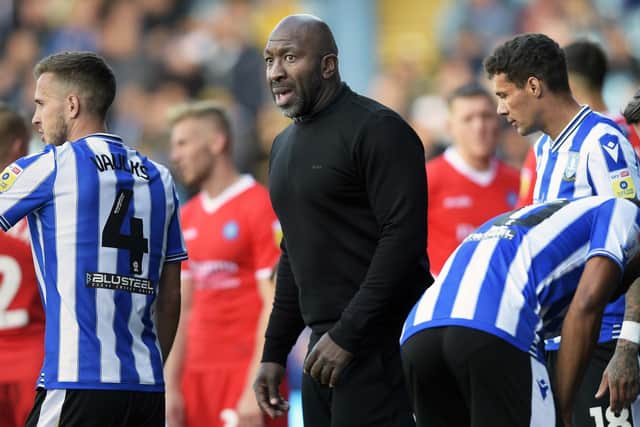 Sheffield Wednesday bossDarren Moore and his players are top of the Yorkshire Post's Power Rankings   Picture: Steve Ellis