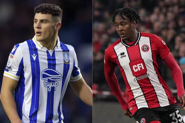 Both Sheffield clubs have exciting prospects on their books. Image: Images: Steve Ellis and Andrew Yates / Sportimage