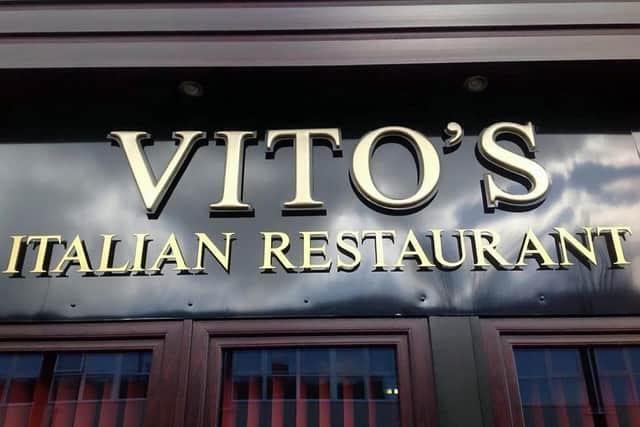 Vito's Italian restaurant in Sheffield
