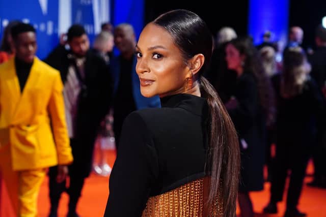 Alesha Dixon is one of the hosts of The National Lottery’s New Year’s Eve Big Bash. Picture: PA/Ian West