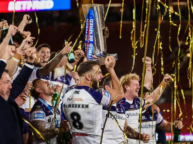 Wakefield are the new kings of Super League. (Photo: Alex Whitehead/SWpix.com)