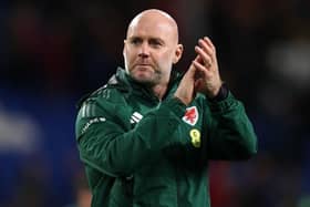 CHOICES: Wales coach Rob Page
