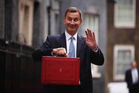 Chancellor Jeremy Hunt leaves Downing Street with the despatch box in March 2023 (Photo: Dan Kitwood/Getty Images)