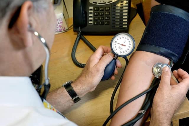 National data shows 71.3 per cent of appointments last month were in person, still below 80.7 per cent before the pandemic. PIC: PA