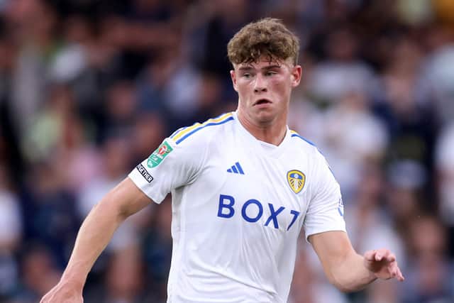 Charlie Cresswell has struggled for minutes at Leeds United this season. Image: George Wood/Getty Images