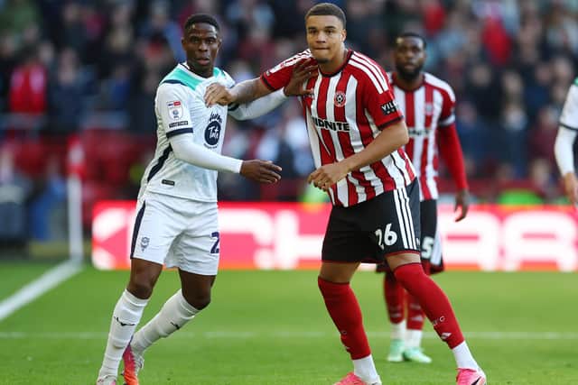 LEARNING: Sheffield United striker Ryan One (right) (Image: Simon Bellis / Sportimage)