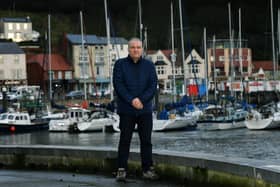 Former Bridlington Post Office subpostmaster Lee Castleton, pictured in his home town of Scarborough
