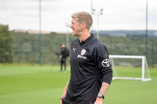 Barnsley assistant coach Jon Stead. Picture courtesy of Barnsley FC.